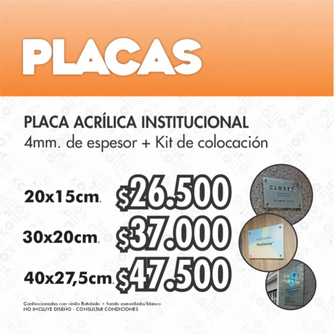 PROMO PLACAS